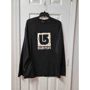 Burton Long Sleeve Black T-shirt M
